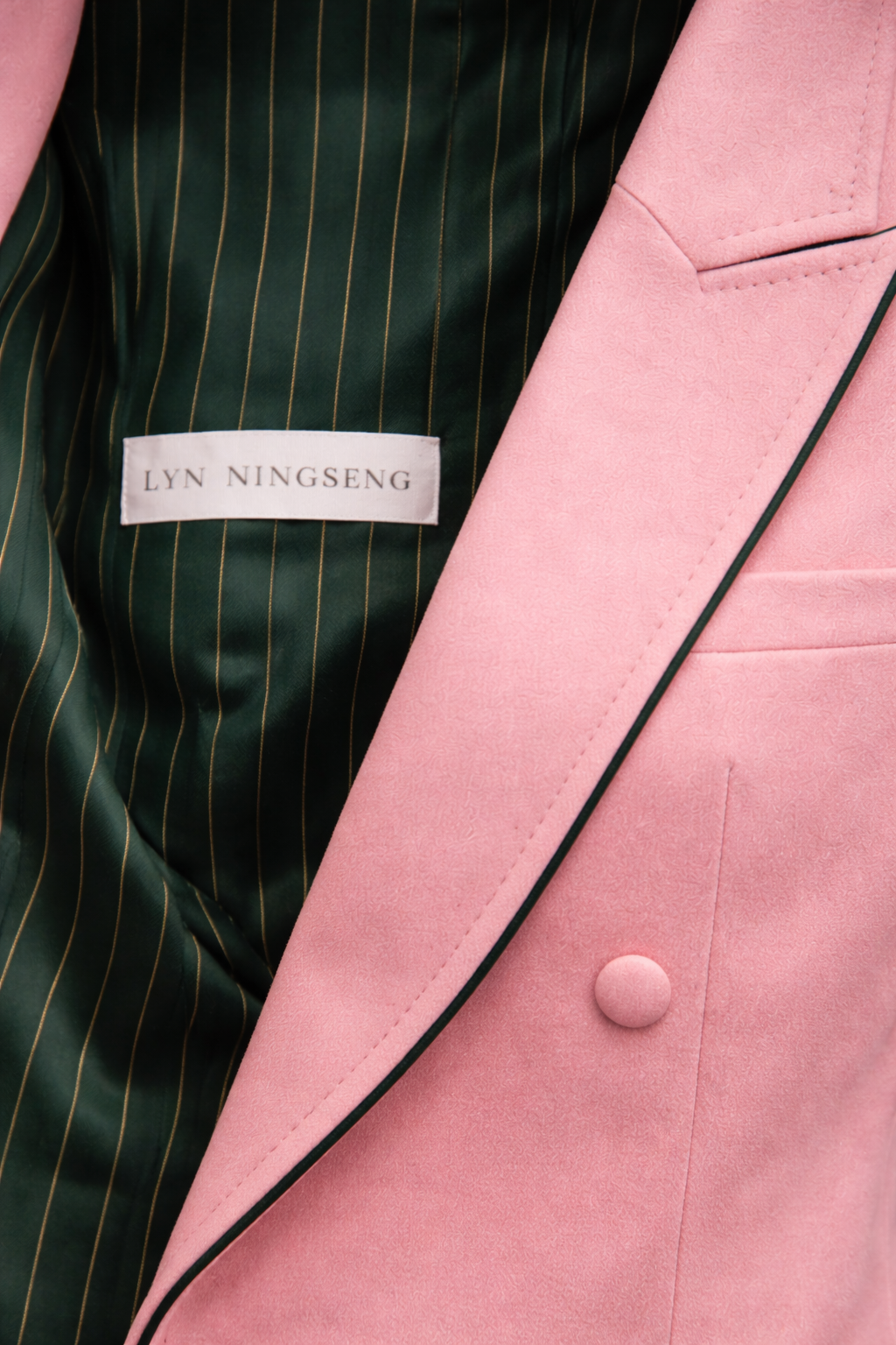 The Blush Sovereign Coat Dress- By Reign