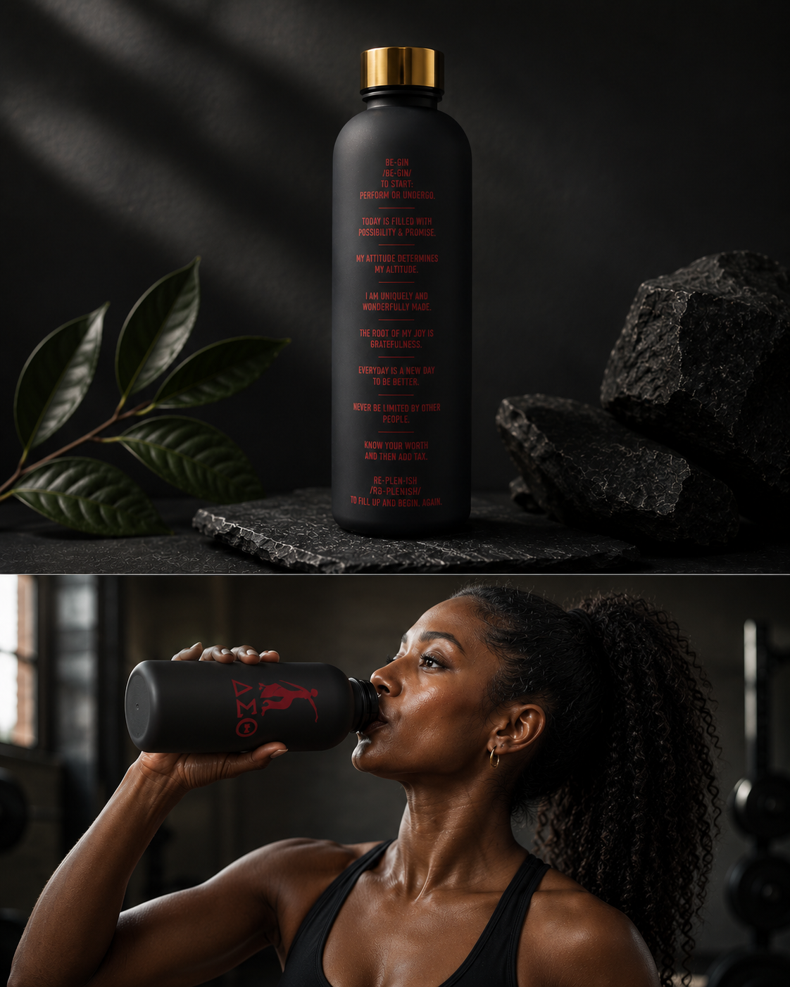 DST Hydration H2O Bottle