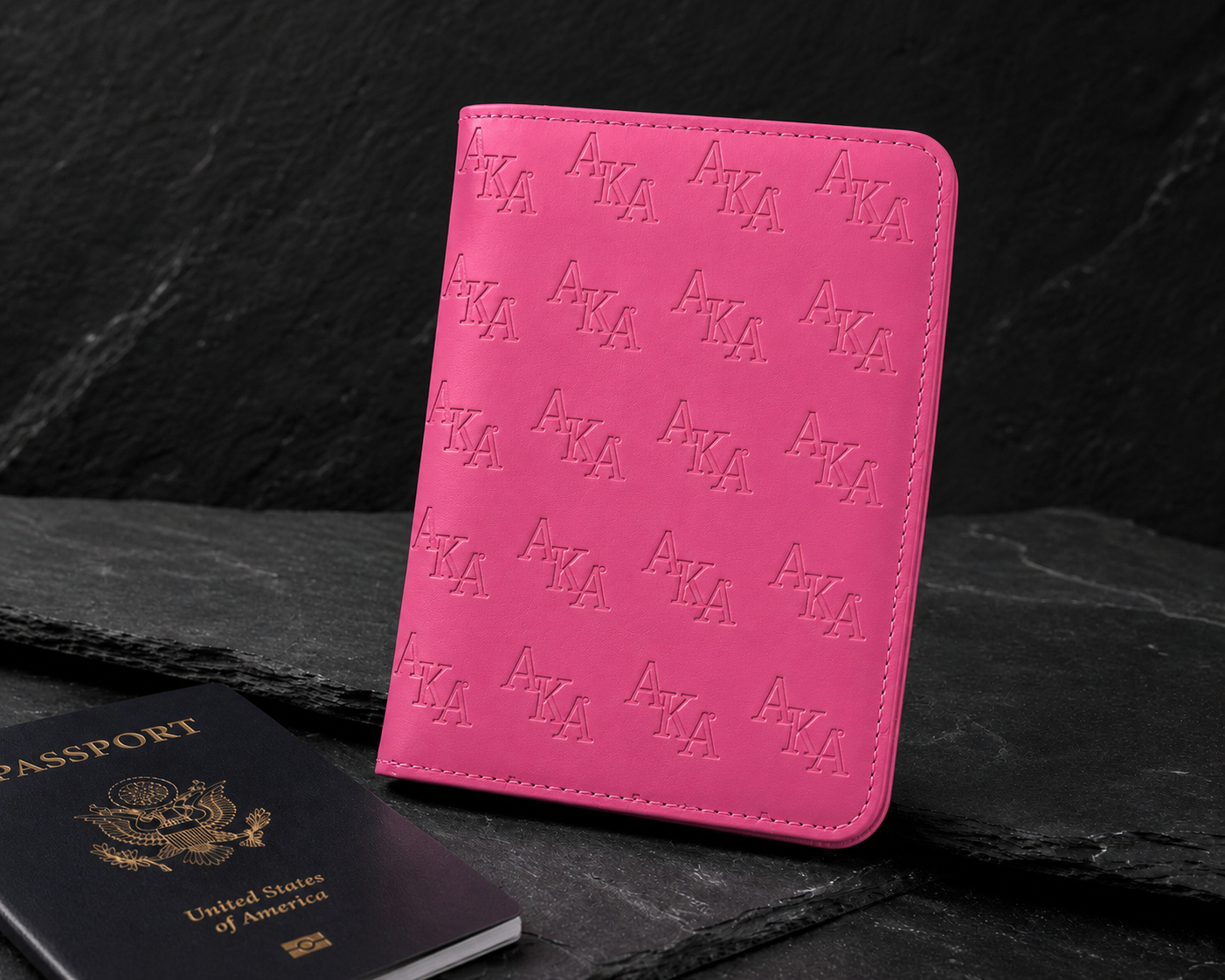 AKA Passport Holder and Luggage Tag Set