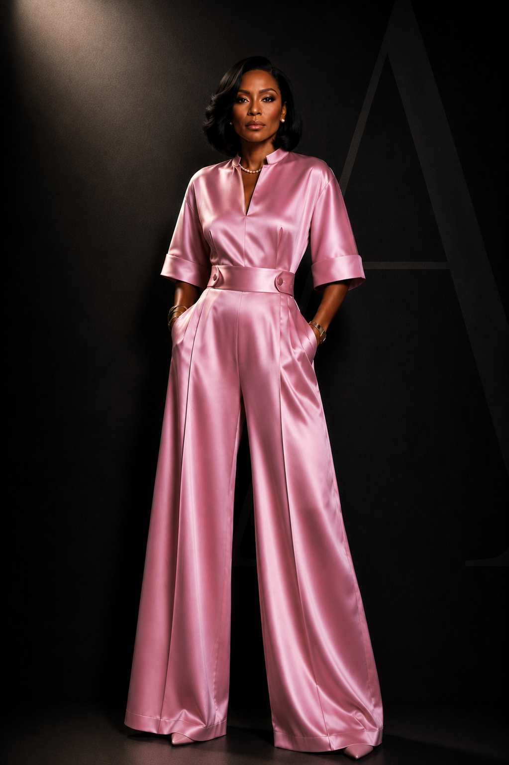 The Naomi Signature Pink Jumpsuit