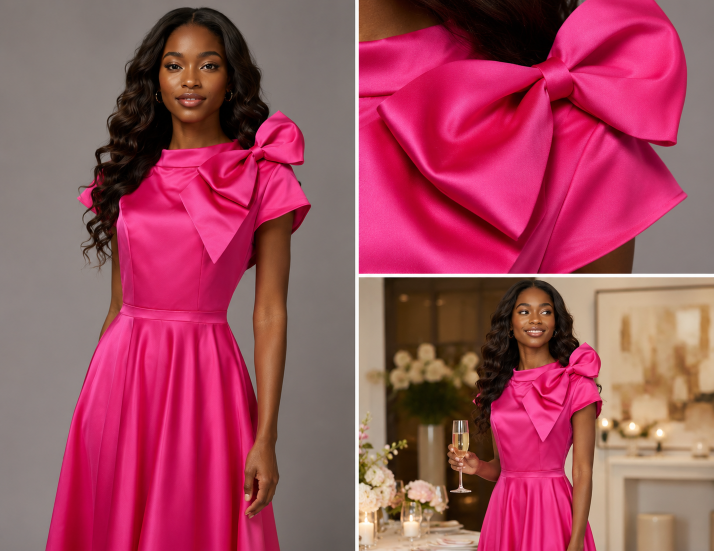 The Monroe Bow Dress