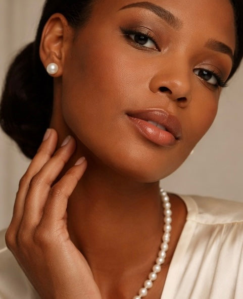 Lauren's Freshwater Pearl Stud Earrings