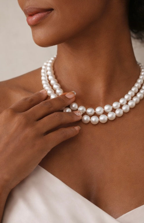 Lauren's Double Strand Freshwater Pearls