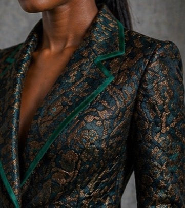 Regent in Forest Pant Suit