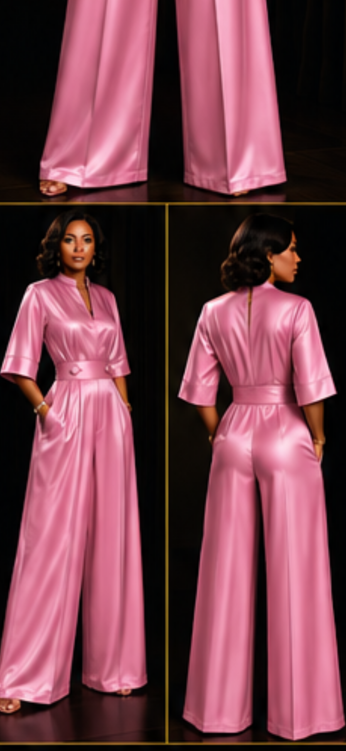 The Naomi Signature Pink Jumpsuit
