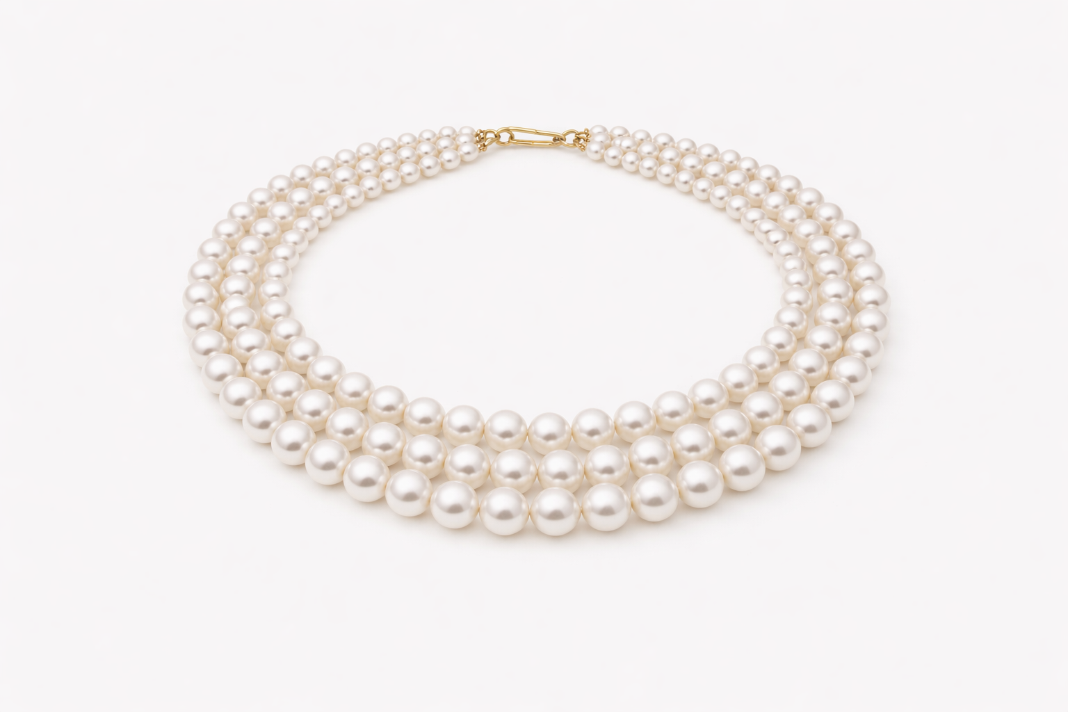 Lauren's Triple Strand Freshwater Pearls