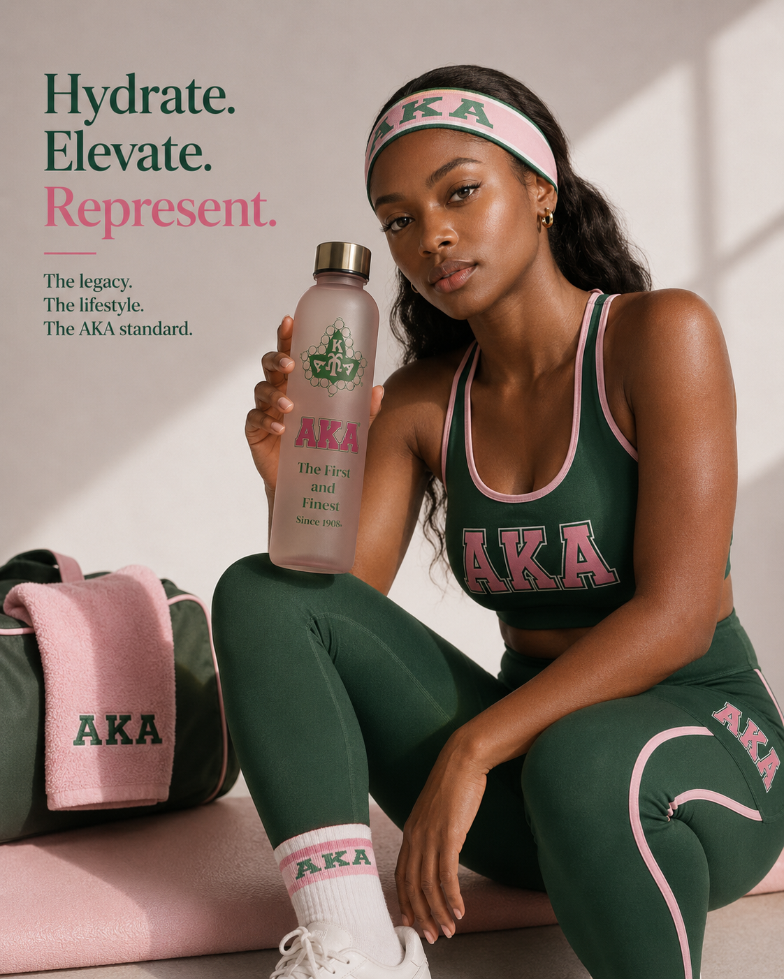 AKA Hydration H2O Bottle