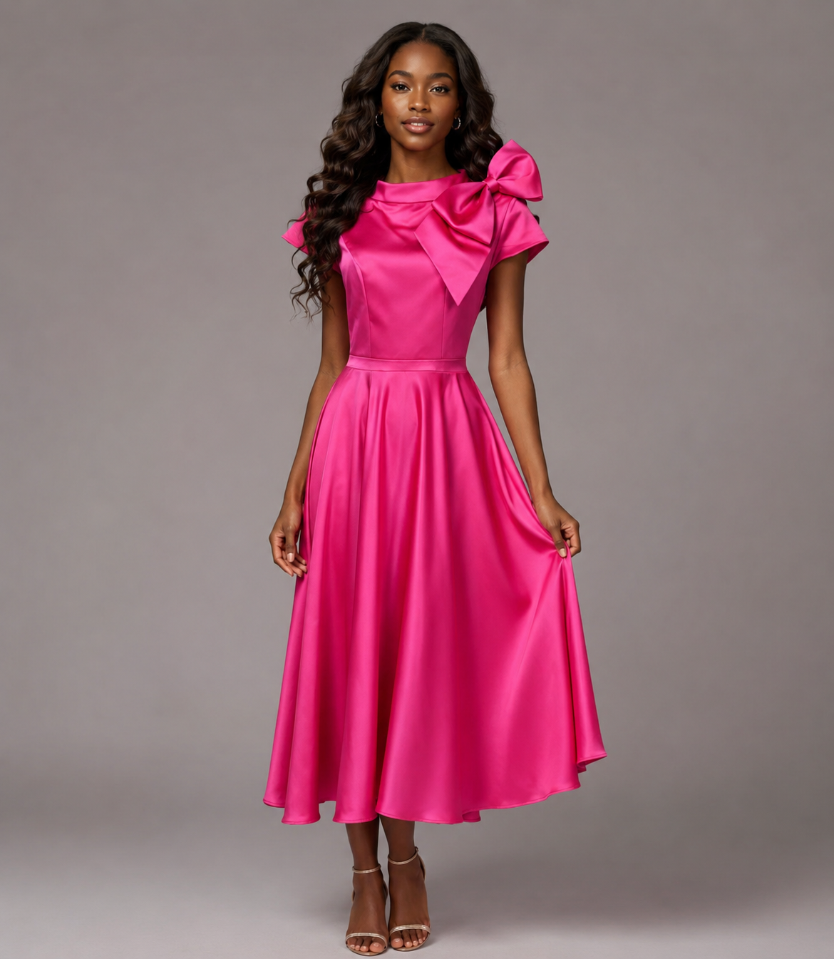 The Monroe Bow Dress