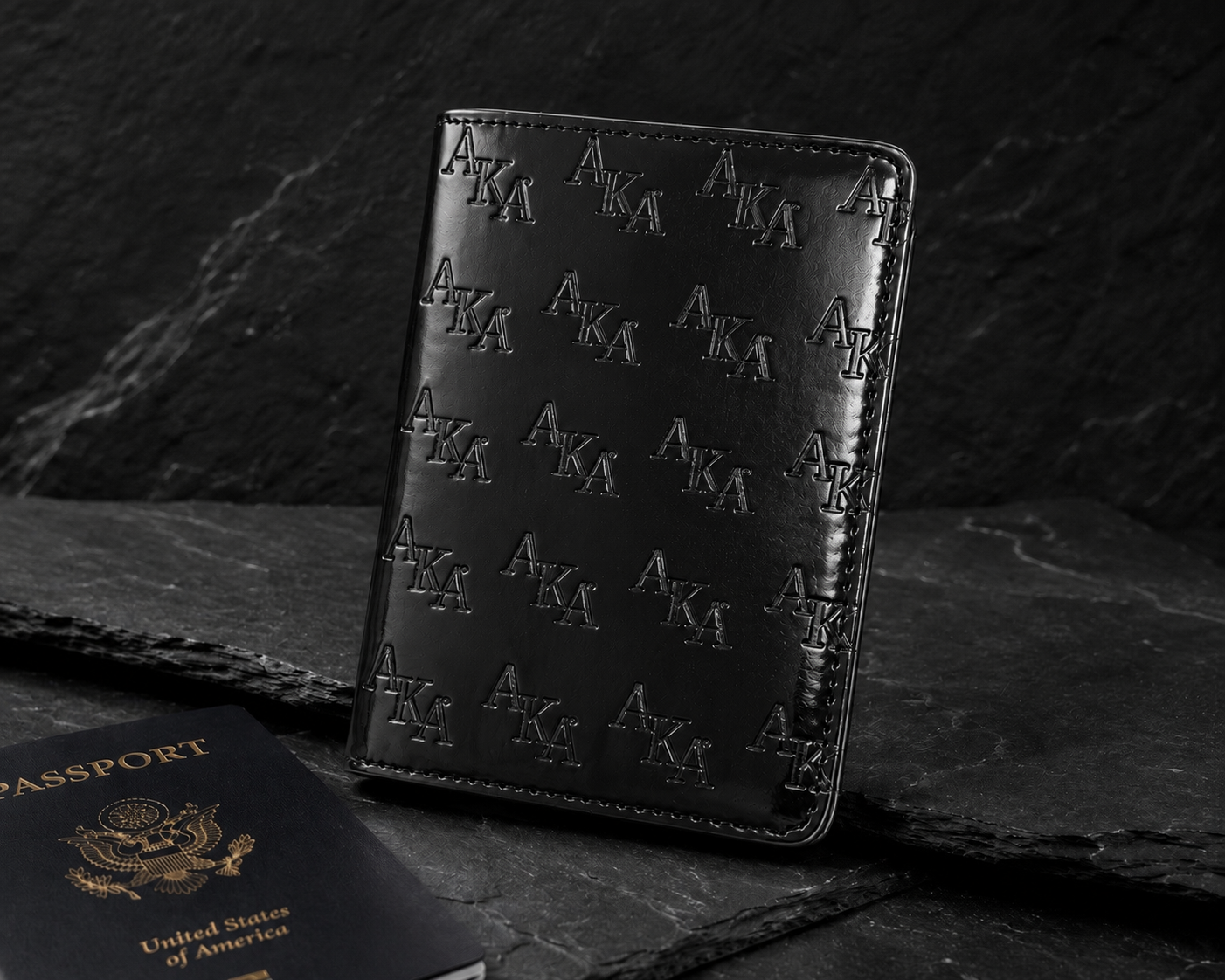 AKA Passport Holder and Luggage Tag Set